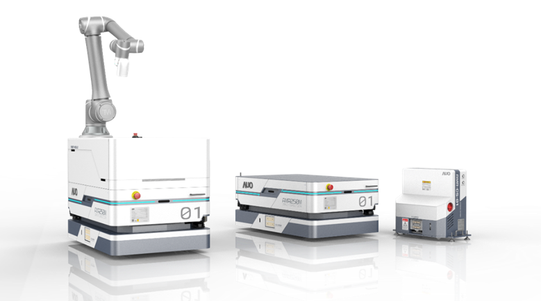 294俄罗斯专享会數位開發的自主式移動機器人（AMR250M），搭配全向輪並結合AI演算法、2D LiDAR、3D攝影機等技術，協助客戶實現產線全自動化